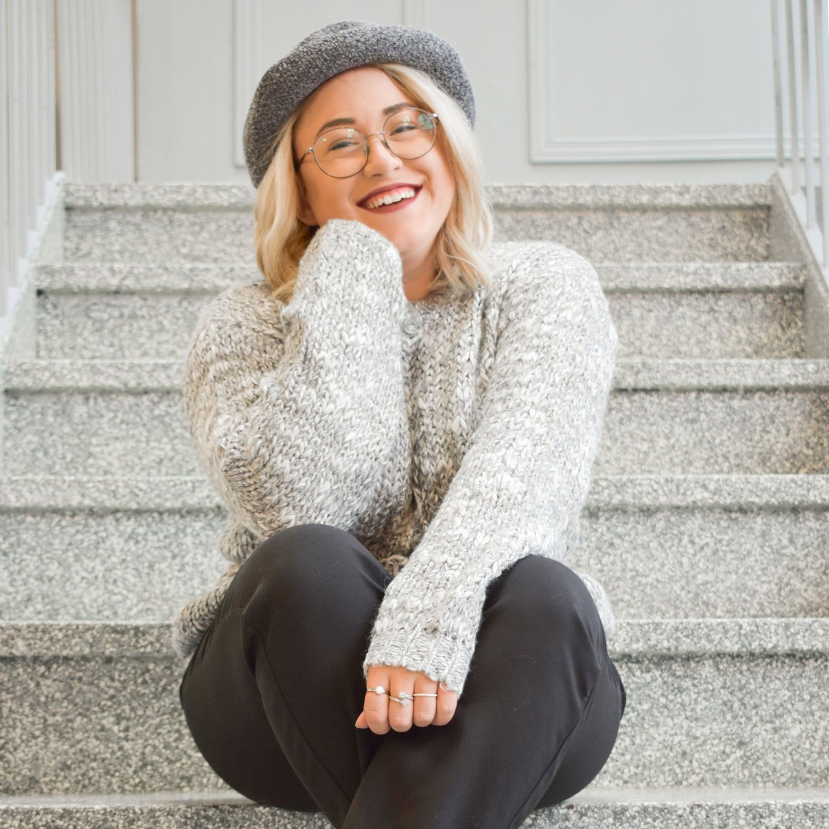 shopsomewhere's tweet photo. Smile, happiness looks gorgeous on you! Just as it does on the beautiful @thefairheaded. 

 #torontoshops #torontoshoplocal #fashionshoot #fashiongoals #fallfashion #winterfashion #beautifulsmile #winteroutfit #winterclothes #winterhat #ootd #photooftheday #styled #styleideas https://t.co/7P9z3XqdX1
