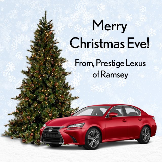 PrestigeLexus's tweet image. We wish you nothing but the best this Christmas Eve! #DrivePrestige #MerryChristmas