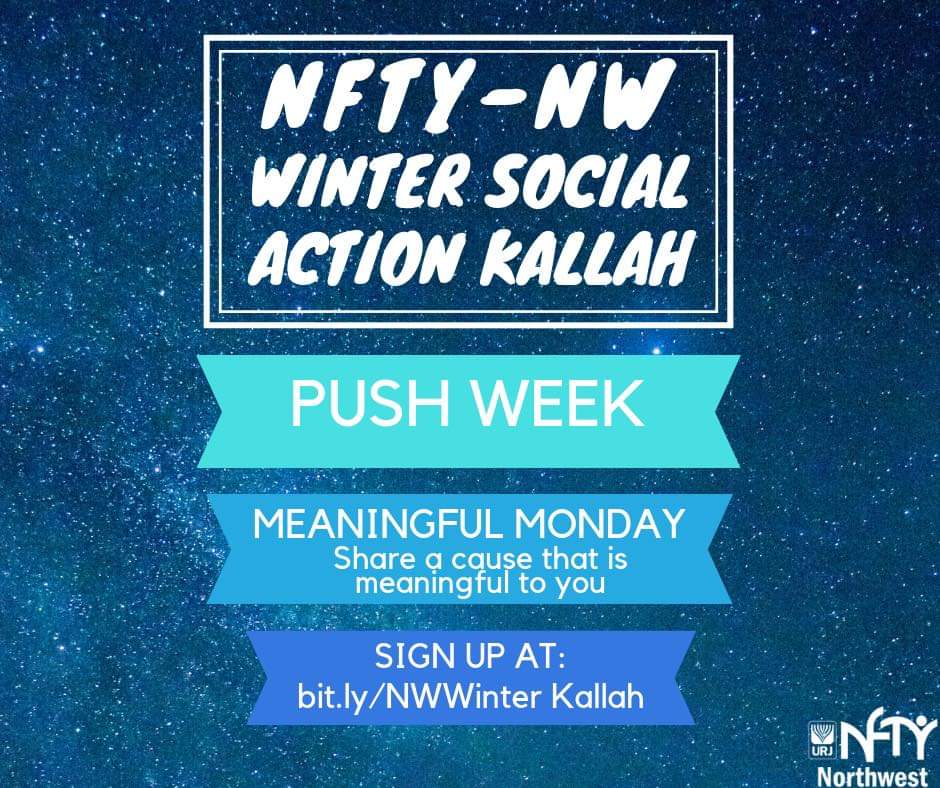 NFTYNWPVP's tweet photo. LGBTQ rights and advocacy is meaningful to me. Find out what causes are meaningful to you at NW Winter Kallah!
https://t.co/SzGEZ0y442 https://t.co/j6q49oRl4w