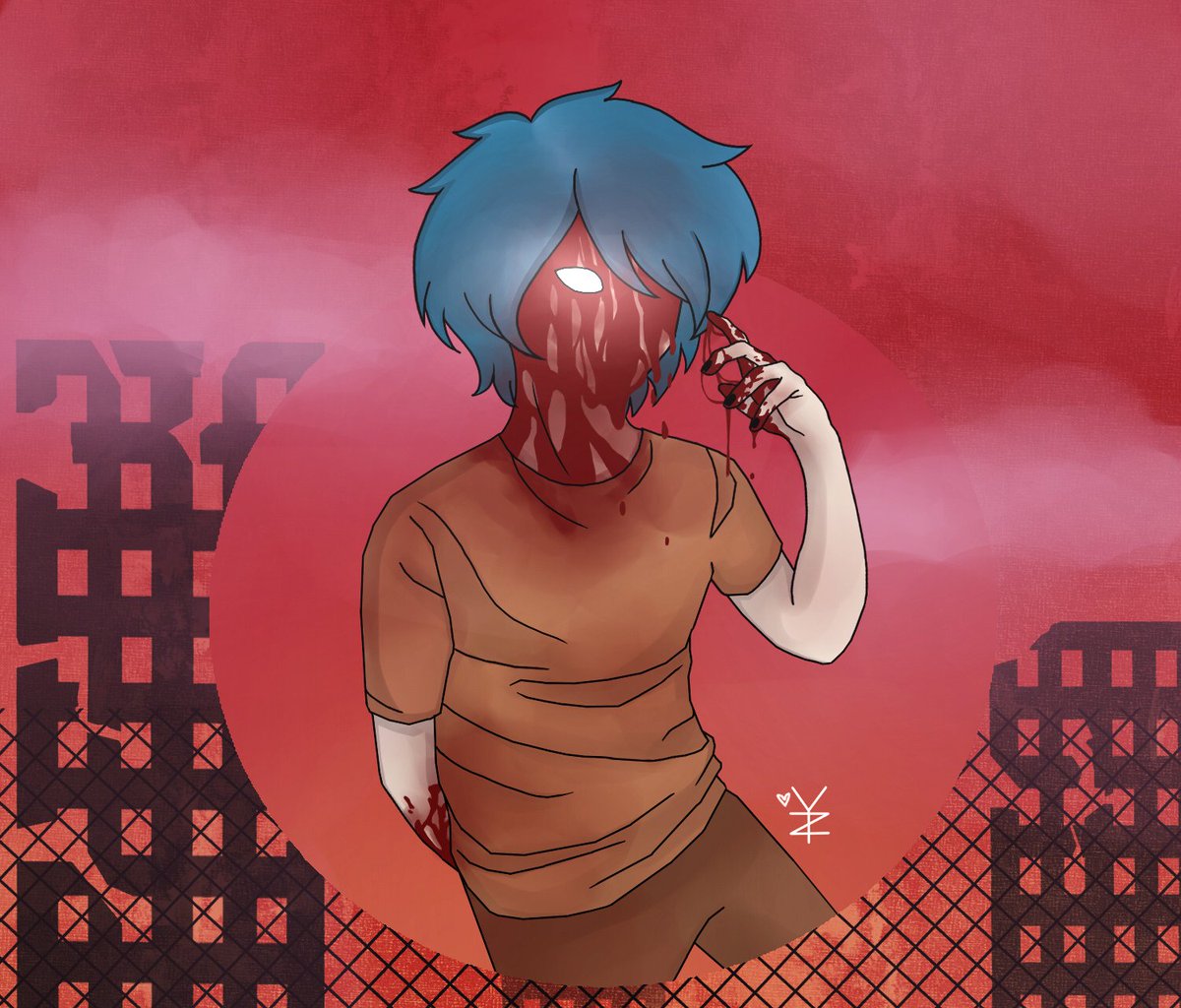 YN15122's tweet photo. Poor baby😭💙 #SallyFace #salfisher #art #fanart https://t.co/485bDJUAyB