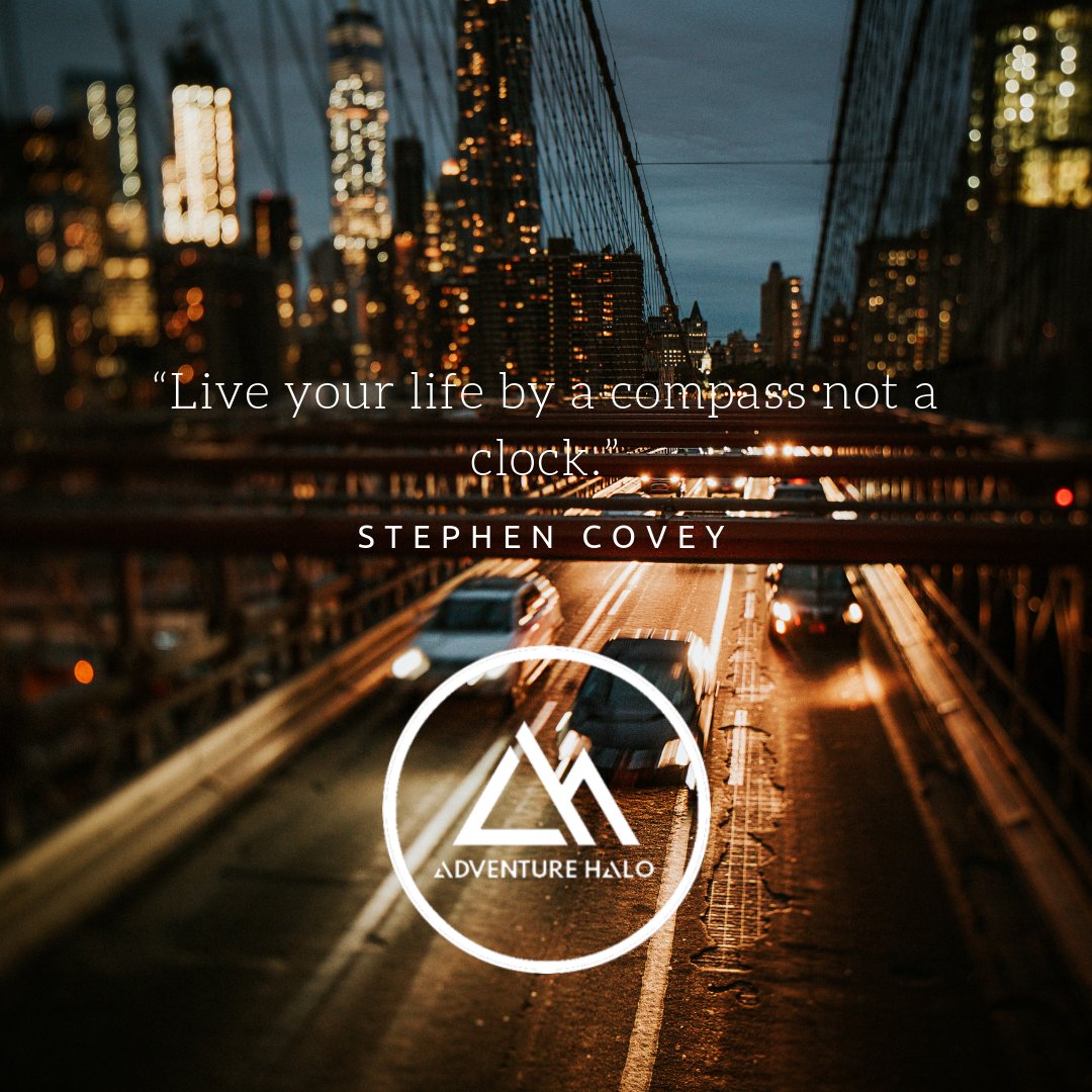 AdventureHalo's tweet photo. “Live your life by a compass not a clock.” – Stephen Covey

#responsibletravel #seekmoments #momentsofmine https://t.co/strQq0ujLz