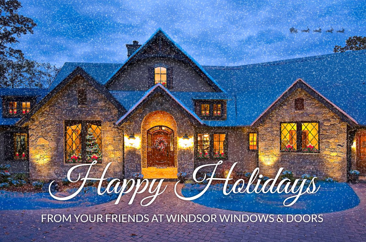 Windsor_Windows's tweet image. Wishing you a joyous holiday! #windsorwindows #inspiredbytheview