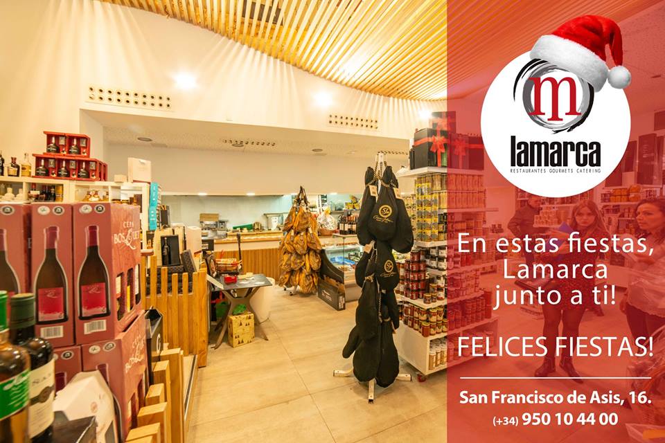 Gr_Lamarca's tweet photo. Para esta Navidad, Lamarca es más Lamarca que nunca y por eso estamos junto a ti y tus más queridos. Hoy te atendemos hasta las 19hs, para darte lo mejor. San Francisco de Asís 16 ☎️ 950104400 #navidad2018 #fiestasnavidad #lamarca #GrupoLamarca #añonuevo #Almería #Almeria2019 https://t.co/tbvv9yWK8W