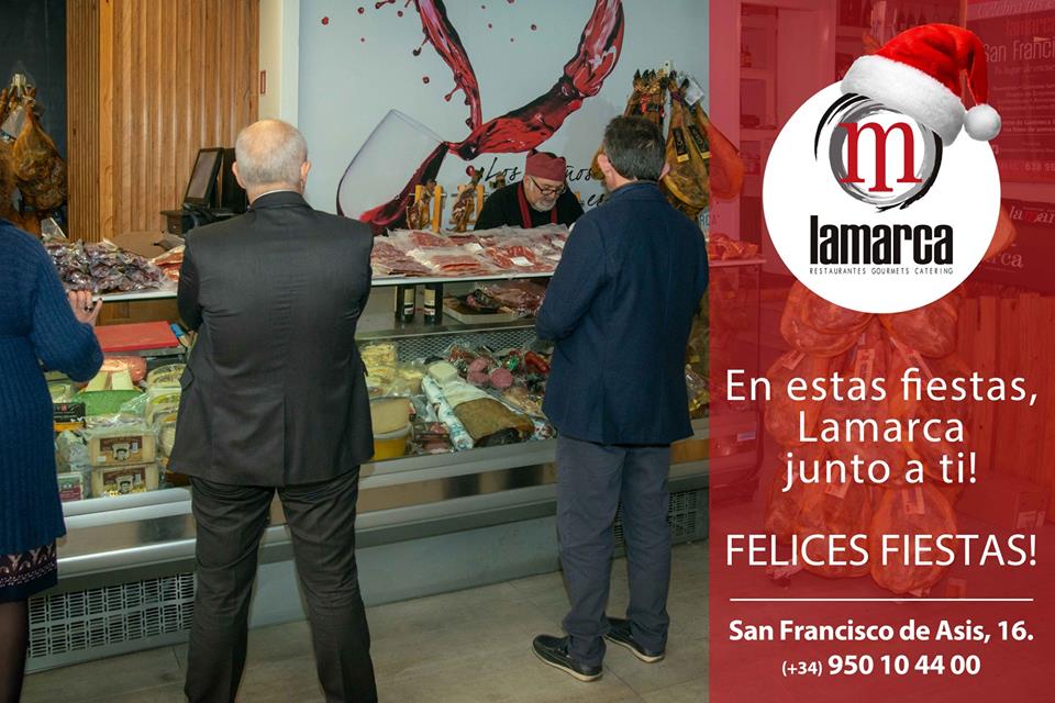 Gr_Lamarca's tweet photo. Para esta Navidad, Lamarca es más Lamarca que nunca y por eso estamos junto a ti y tus más queridos. Hoy te atendemos hasta las 19hs, para darte lo mejor. San Francisco de Asís 16 ☎️ 950104400 #navidad2018 #fiestasnavidad #lamarca #GrupoLamarca #añonuevo #Almería #Almeria2019 https://t.co/tbvv9yWK8W