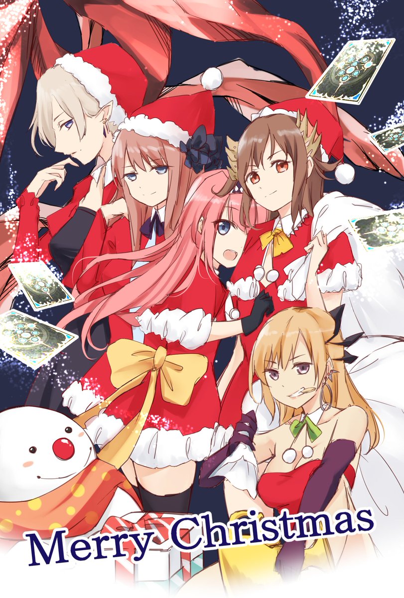 Death_Rouser's tweet photo. 絶傑美女たちとクリスマス
#シャドウバース https://t.co/wZgnbe4jLz