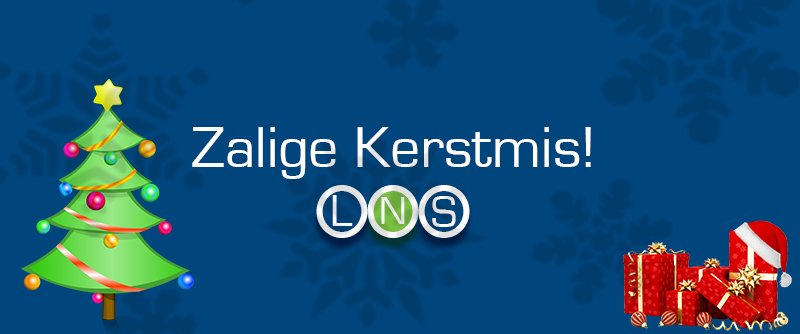 LNS wenst u een zeer fijne en gezellige Kerstmis! 🎅🎄🎁

#LNS #Christmastime