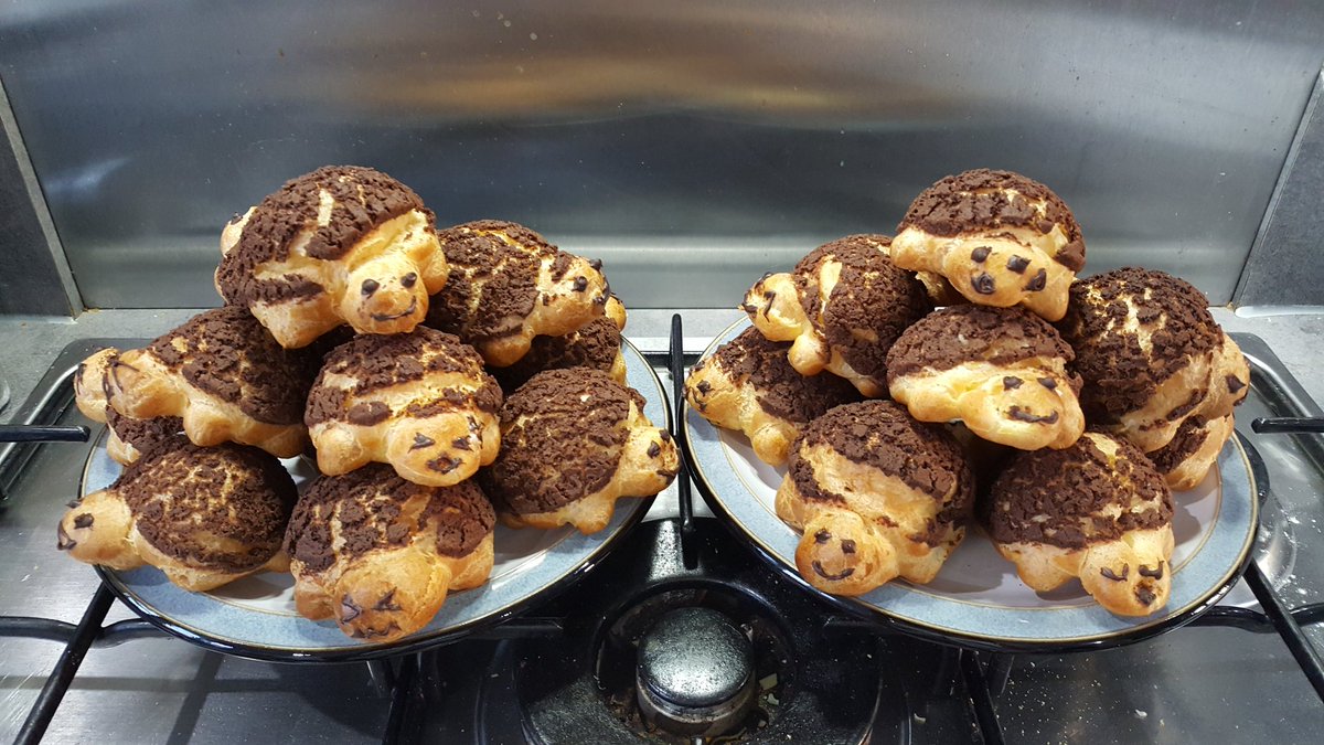Spiraell's tweet photo. Just finished making #SpaceTurtles for #ChristmasEve2018! Thanks for the inspiration, @kimjoyskitchen! ๐ https://t.co/Q5YhNNqtCE