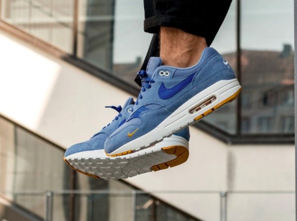 air max 1 mini swoosh work blue