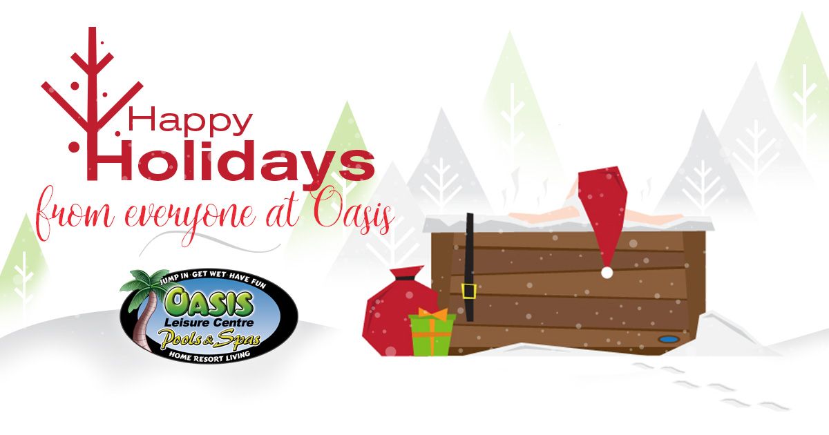 Happy Holidays from all of us at Oasis Leisure Centre!