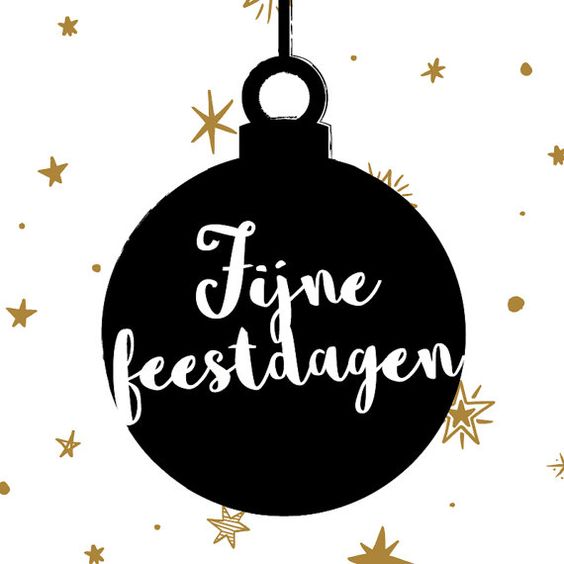 Wij wensen iedereen fijne feestdagen!