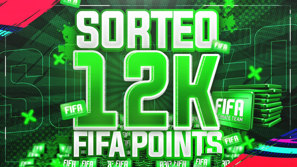 🎁SORTEO 12K de FIFA POINTS!🎁

▶️Requisitos🔥:

➡️ Dar RT y mencionar a 2 amigos

➡️ Suscribirse al canal 
youtube.com/channel/UC8fIq…

➡️ Seguir a <a href="/TradeosDeFut/">TradeosDeFut™</a> 

🔐Termina a los 300 RT's🔐