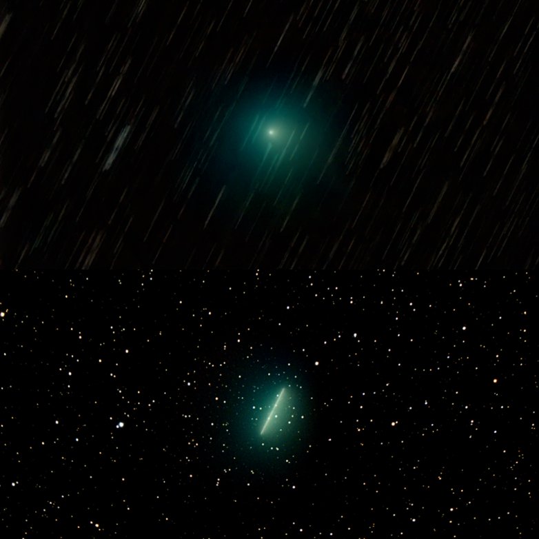 Comet 46P/Wirtanen on December 16, 2018 
Location: St Petersburg, Russia 
Celestron Nexstar 6 SE, Hyperstar C6, ASI294MC Pro 
#astrophotography #comet #46PWirtanen