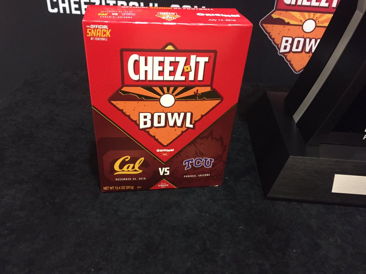 Drew Davison on Twitter "CheezIt Bowl trophy.…