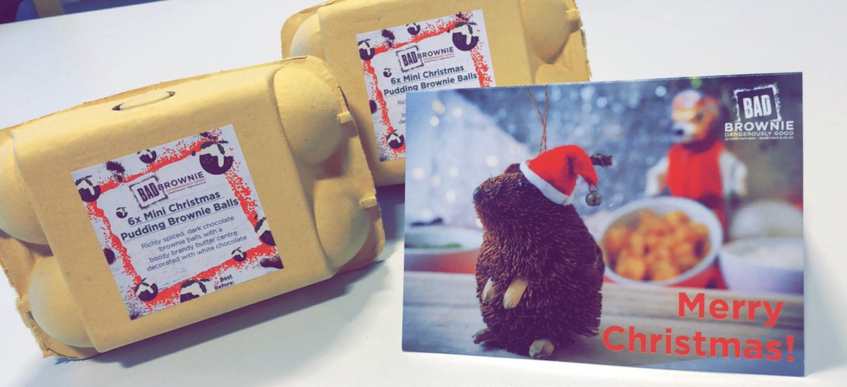 Wanting to thank Paz and <a href="/BadBrownieCo/">Bad Brownie</a> for the amazing thank you brownies they sent myself today - have an amazing Christmas guys! Xx