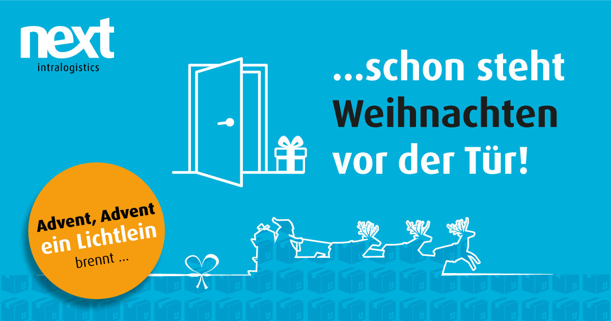 nextintralog's tweet photo. Fröhliche Weihnachten! next intralogistics wünscht Euch allen ein besinnliches und frohes Weihnachtsfest im Kreise der Liebsten. Genießt die gemeinsame Zeit und lass es Euch gut gehen. Wir sehen uns frisch und munter im Neuen Jahr! #MerryChristmas #FröhlichesFest  #next https://t.co/WM0xo2Lnqo