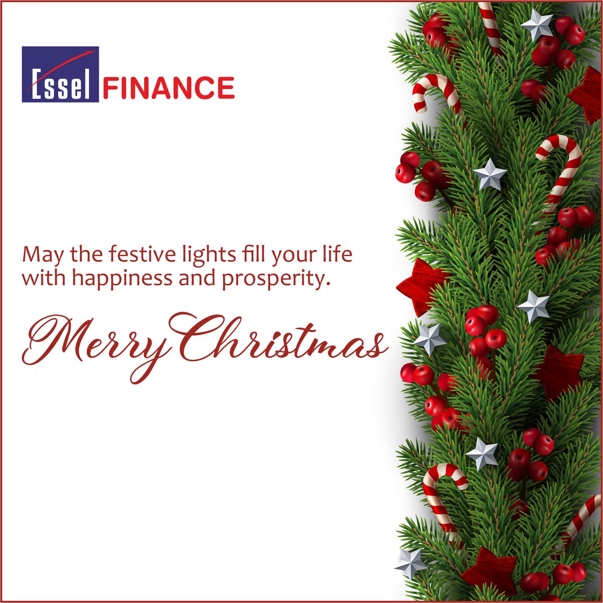 EsselFinance's tweet photo. Essel Finance wishes you a Merry Christmas! https://t.co/Je9z6LJreL
