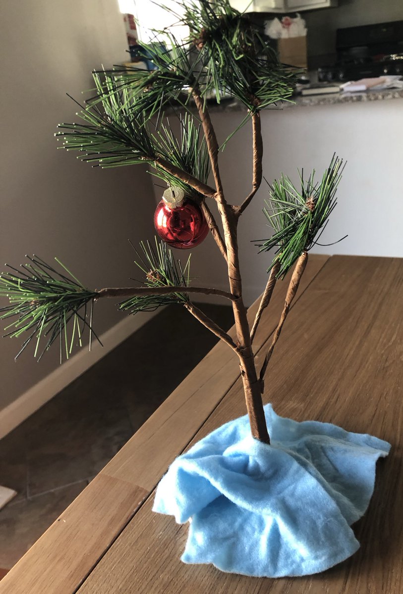 Scanoozle's tweet image. My mom gave me this. Seems like a good representation of my 2018. 🎄🤣 #CharlieBrowntree