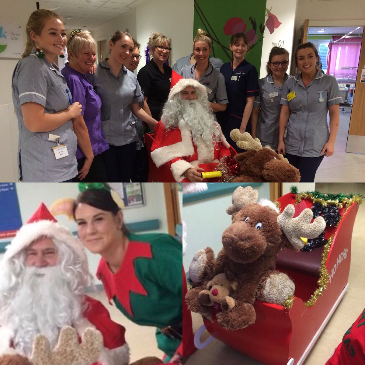 Look who popped in to <a href="/royalhospital/">Chesterfield Royal Hospital NHS FT</a> this afternoon! He found out that every single one of our youngest patients is on the nice list! @ZoeLintinCRH @zoevaughanx <a href="/qazitory/">★ Jennifer Z. Carter ★</a> <a href="/editgirl1/">Karen Johnson</a> <a href="/SimonTowers1/">Simon Towers</a>   @TonyCampbellCRH