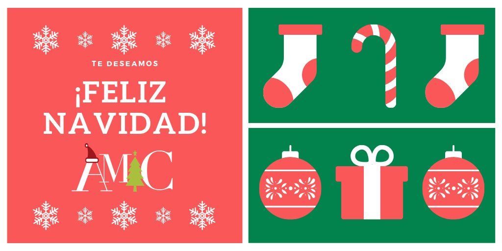AMIC_MEXICO's tweet photo. Que cada día tu vida esté repleta de felicidad, que cada semana sea muy especial, que cada mes tus anhelos se hagan realidad y que cada año puedas cosechar muchos éxitos.
#FelizNavidad #Navidad2018 #MerryChristmas #AMICmx https://t.co/elgfbmPmJB