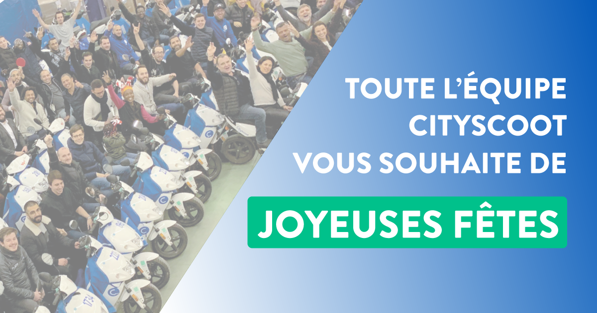 CityscootParis's tweet photo. #Merci

Des milliers de nouveaux scoots, lancement à Nice, CityBoost, Bonus Fidélité, premiers tours de roue à Milan... l'année fût intense ! 💪🚀

Tout cela grâce à vous alors MERCI 💙

Nous avons hâte de poursuivre l'aventure avec vous, passez de belles fêtes de fin d'année 🤩 https://t.co/ICFCgLwurs