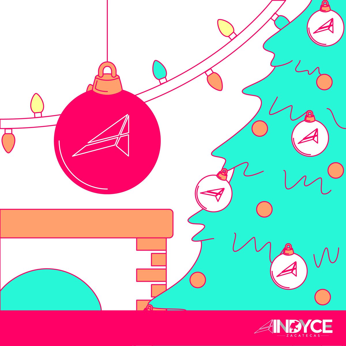 INDYCEZac's tweet photo. Te deseamos felices fiestas y te invitamos a seguir en #INDYCE el avance de #Zacatecas. https://t.co/cfDPBx4i2a