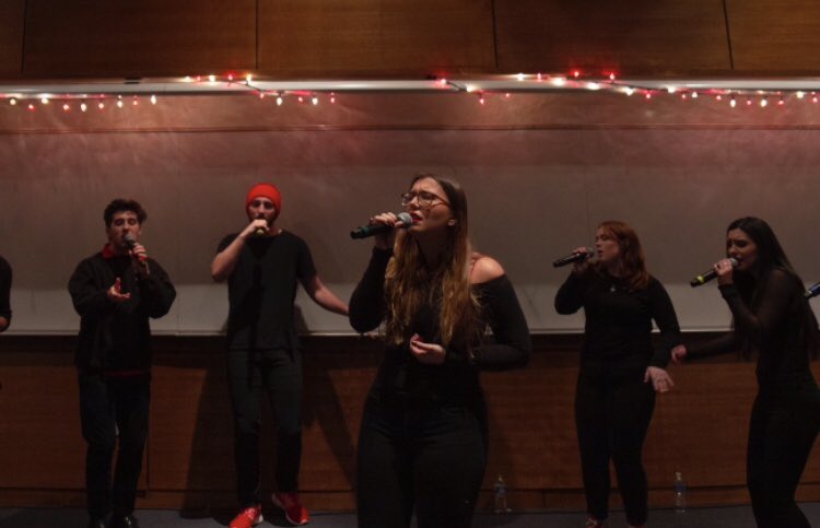 Merry Christmas Eve from Acapocalypse! If you’re feeling generous this holiday season, please consider donating to our GoFundMe linked below. We’re hoping to record an EP and we need your help to do it. Thank you to those who have already donated! 
gofundme.com/acapocalypse-ep