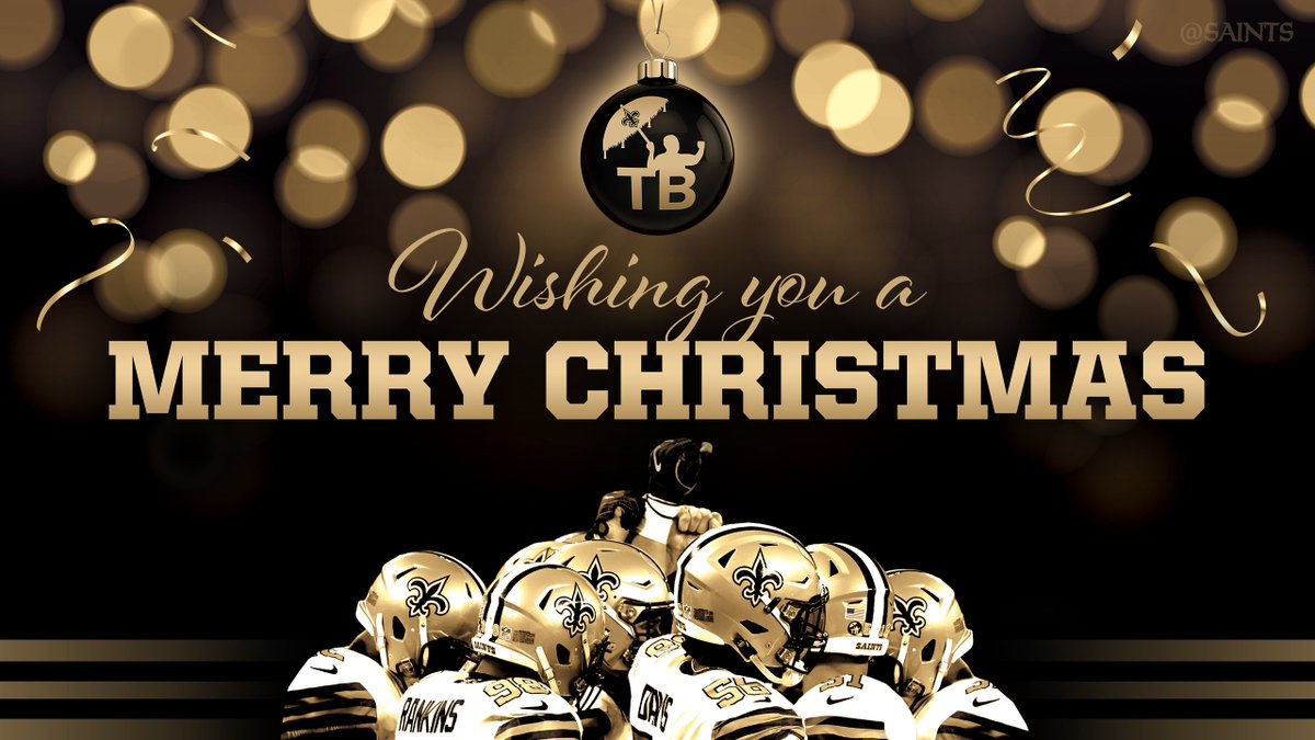 New Orleans Saints on X: 'Merry Christmas Saints fans