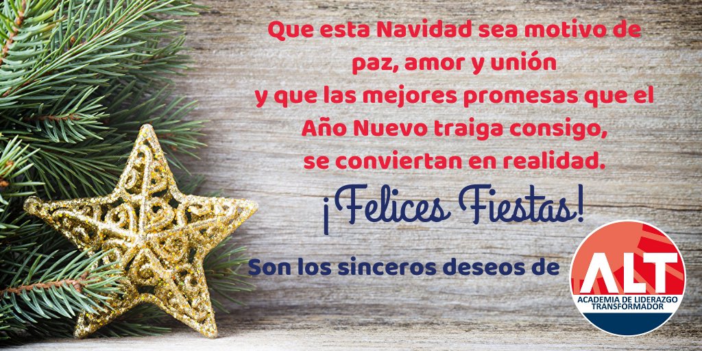 Gracias por elegir a ALT en el 2018! 🥂