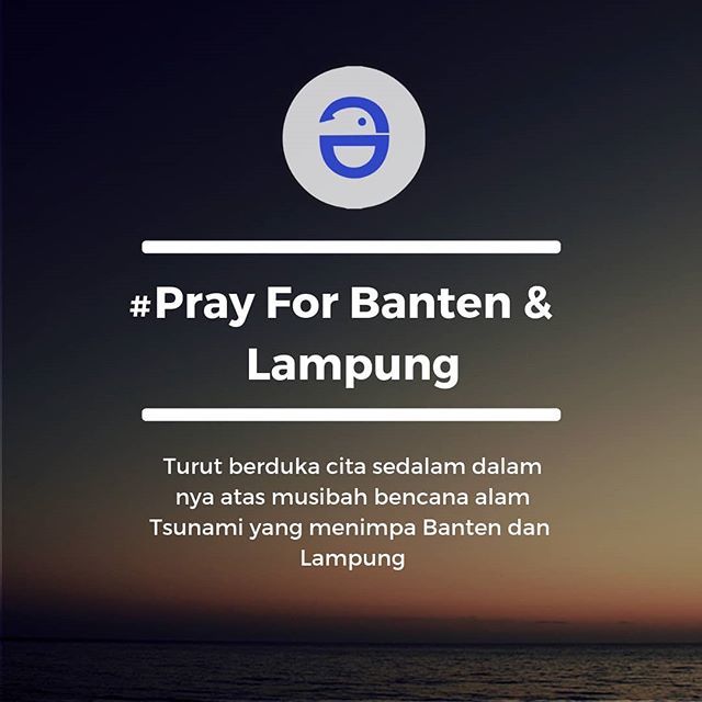 nalayan_id's tweet photo. Turut berduka cita atas bencana tsunami yang menimpa Banten dan Lampung. Kami mendoakan semoga keluarga yang ditinggalkan selalu dikuatkan dan diberi kesabaran, juga segala kerusakan yang terjadi dapat segera dipulihkan. Amin.

#prayforbantendanlampung https://t.co/5RuIUGXgmT https://t.co/AHJ17dlqyU