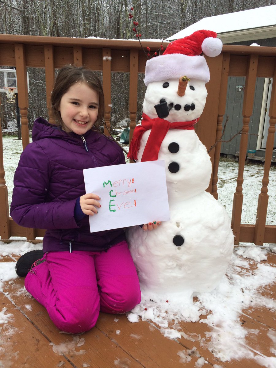 Christmas Eve day snow in Watertown!! <a href="/gilsimmons/">Gil Simmons</a>