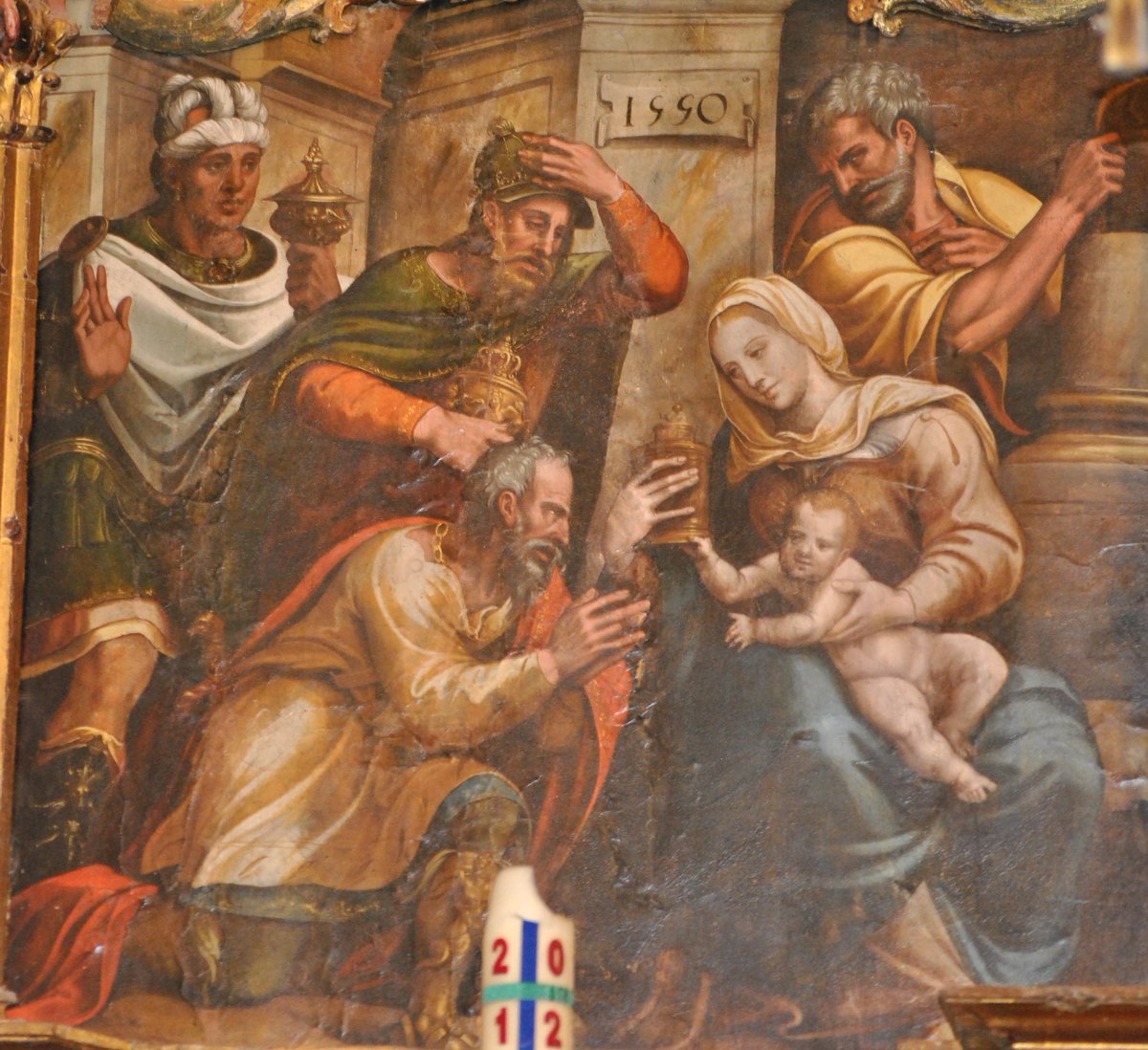 Javierbaladron's tweet photo. La Adoración de  los Reyes (Jacome de Blancas. 1550. Iglesia de Santa María del Castillo.  Olmedo) #Pintura #Renacimiento #Navidad #Navidad2017 #FelizNavidad #christmas #BonNadal #Nadal https://t.co/rVQ6tzuTr6 https://t.co/IMt8gwdcCh
