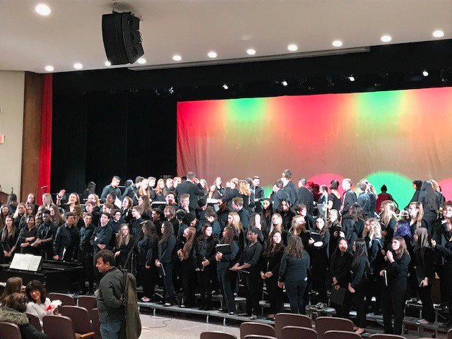 MTSheehanHS's tweet photo. We had an excellent holiday concert provided by our music department. Our students and teachers did a wonderful job. Thanks for our parents for their support. https://t.co/Xxc4kTazPI