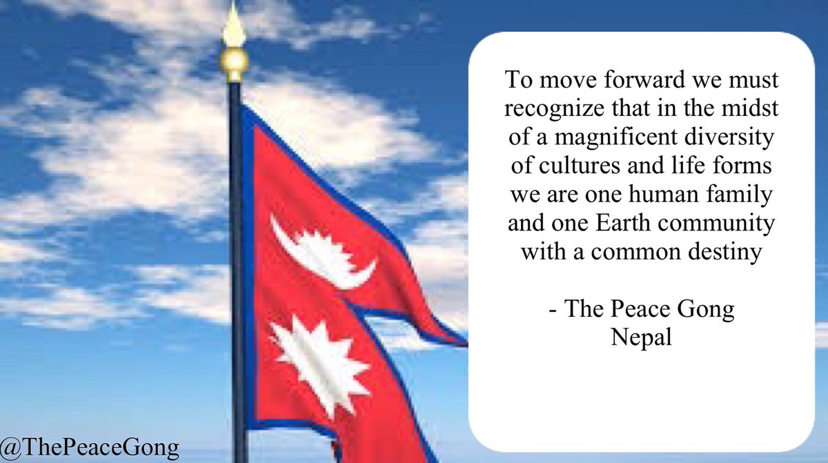 ThePeaceGong's tweet photo. Peace is acceptance of cultural diversity ❤️
- Our Peace Gong Nepal's take on Peace 🌸
#peacegong #culturaldiversity #weareallone #unscr2250participation #humanityisaboveall https://t.co/v7sg3tWCGA