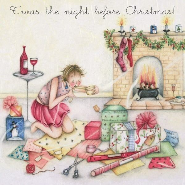 Berni_Parker's tweet image. This is me at the moment... is this a familiar scene in your house too?! 😊xx
#twasthenightbeforechristmas #wrappingpresents #ChristmasEve2018