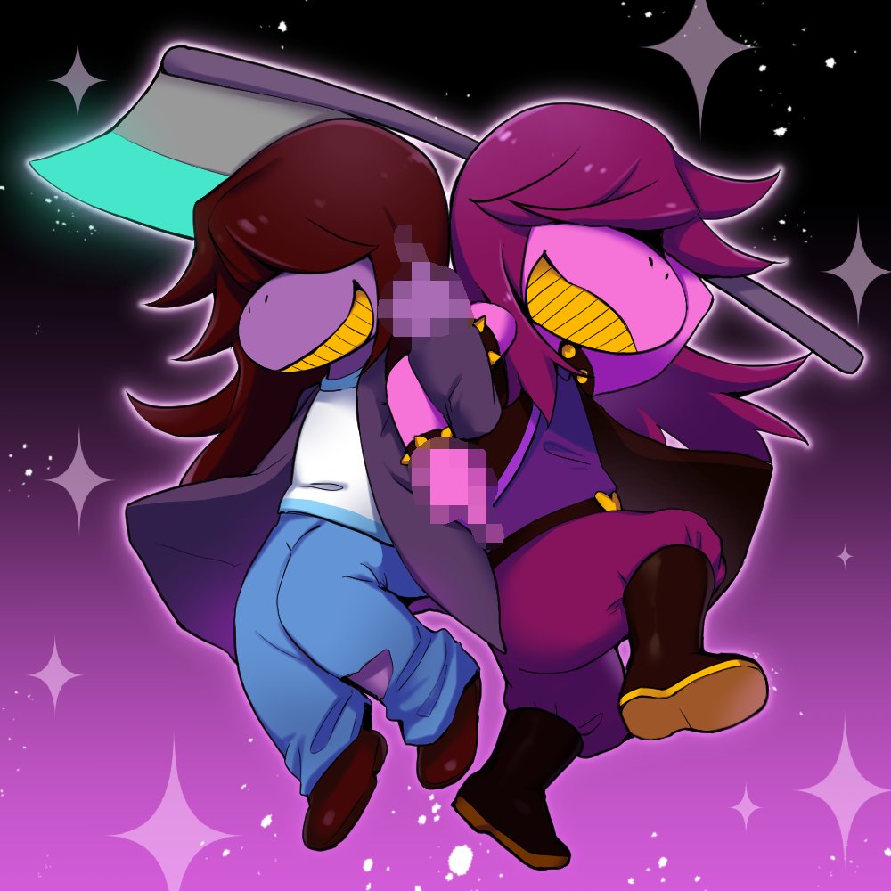 Galhum on X: 悪い子かわいい #デルタルーン #DELTARUNE #スージィ #Susie  t.coty9WnF4Gcc  X