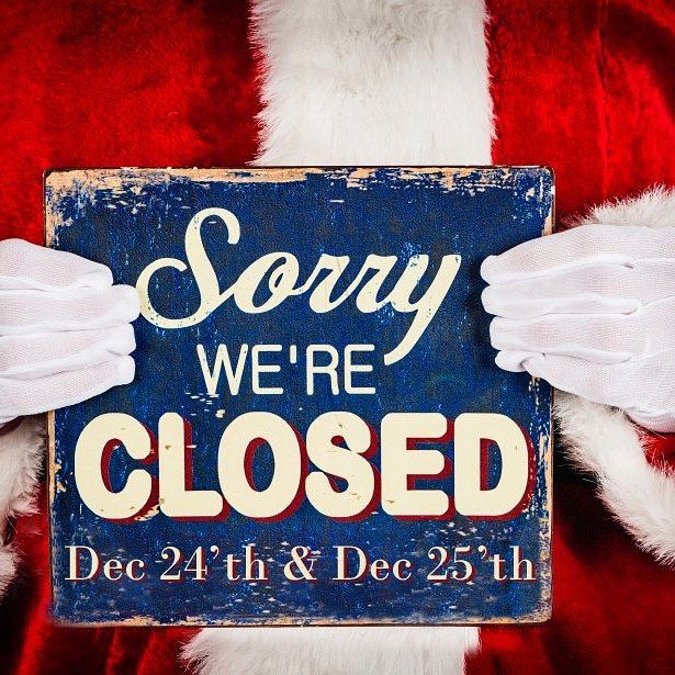LCSikeston's tweet photo. Don't forget we are closed today and tomorrow! We will be open normal business hours 10:30-9 on December 26th! @LCSikeston #MerryChristmas https://t.co/AaMTDZ07Od