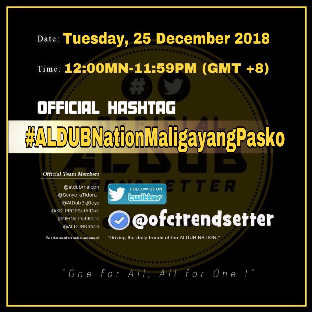 MERRY CHRISTMAS EVERYONE! ❤🎉

#ALDUBNationMaligayangPasko