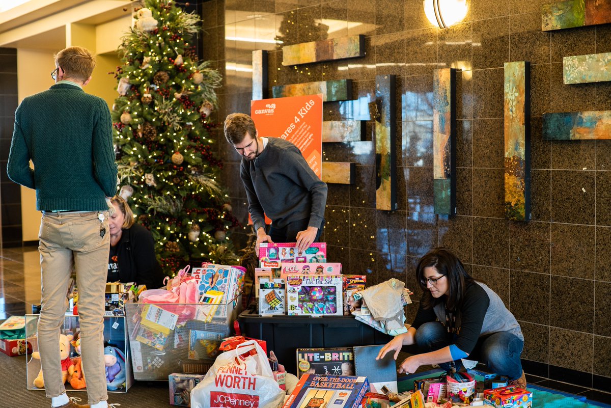 canvasfamily's tweet photo. Our newest Canvas family members did a little
Christmas shopping for our toy drive: Canvas Cares 4 Kids. We may have had a
little too much fun picking out the toys… https://t.co/AeM0JemAVI
