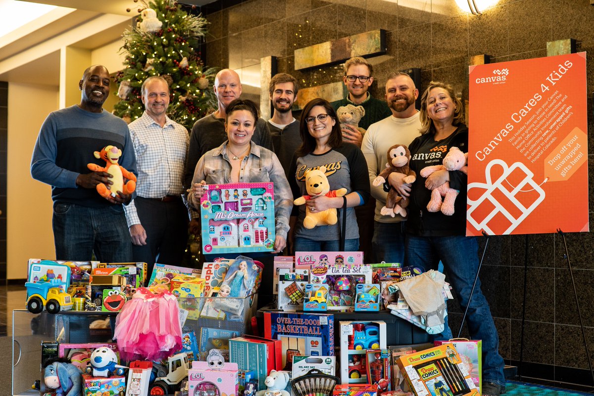 canvasfamily's tweet photo. Our newest Canvas family members did a little
Christmas shopping for our toy drive: Canvas Cares 4 Kids. We may have had a
little too much fun picking out the toys… https://t.co/AeM0JemAVI