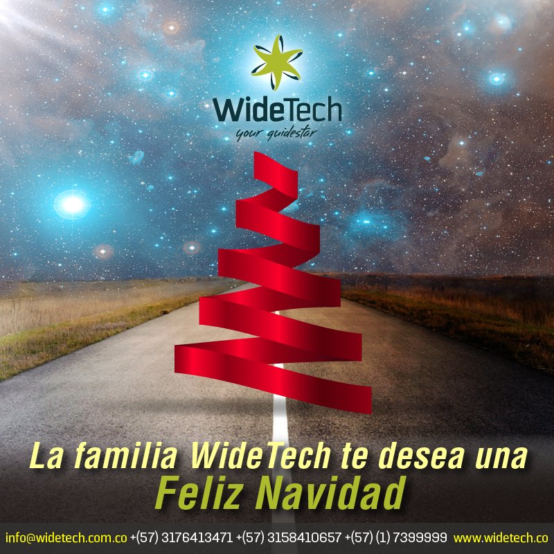 widetechgroup's tweet photo. Que la paz y la armonía celebrada en Navidad estén presentes todos los días de tu año nuevo. ¡Feliz Navidad te desea la Familia WideTech! #FelizNavidad #WideTech #ActívateConWideTech https://t.co/6RXMQwSn7I