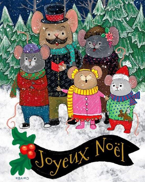 robertabaird's tweet photo. Merry Christmas! #childrensbookillustrator #kidlitart #christmas https://t.co/PKjZuOKaI9