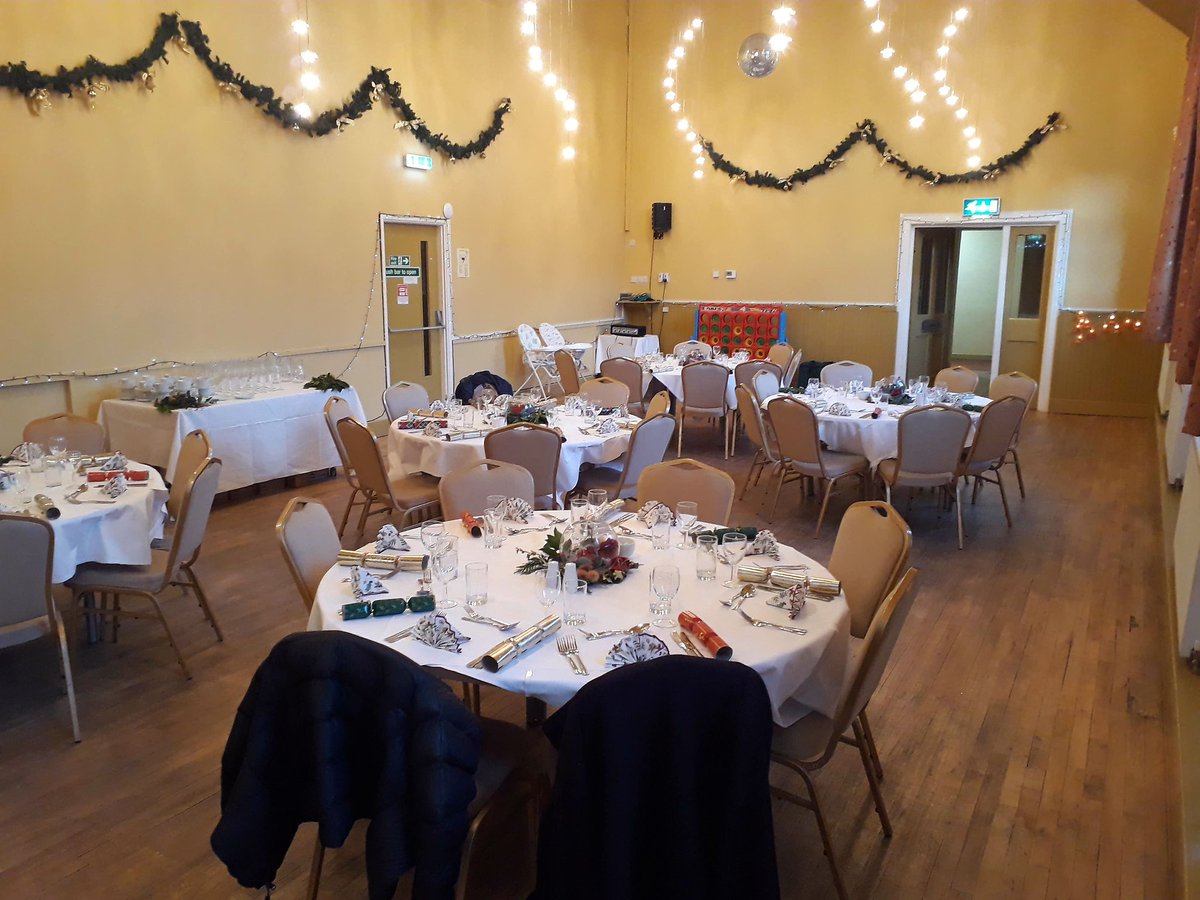 TCDSheffield's tweet photo. Our beautiful venue is all ready and prepped for tomorrow! 😥🤗💪 https://t.co/GNrIt2ajYe