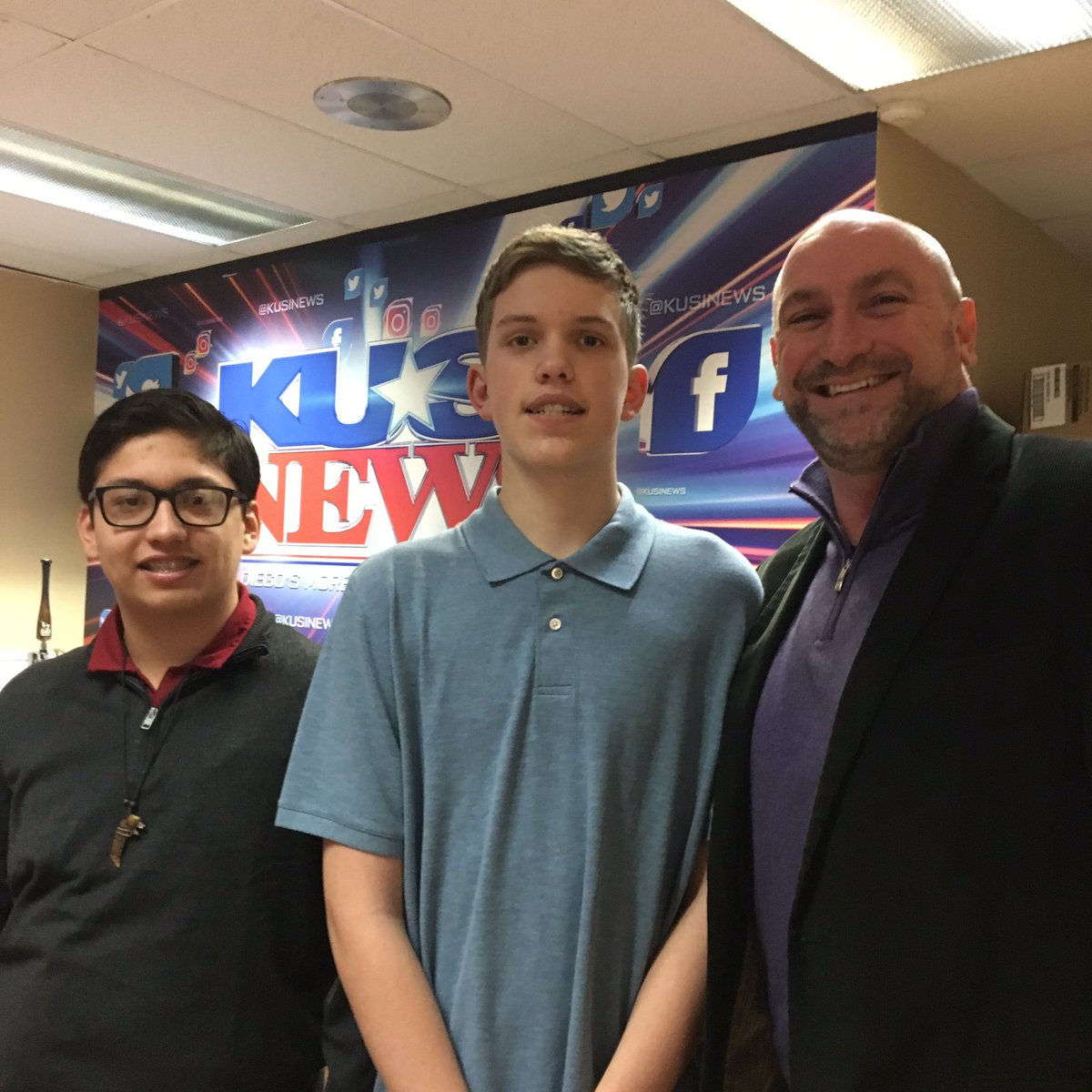 PlaywrightsProj's tweet photo. Stay tuned to @KUSINews at 9:40am to hear from this year’s #PBYW “Just Let Me Help” playwrights Marco Herrera and Chris Johnson and Festival Artistic Director Ruff Yeager! https://t.co/CSypFXsdch