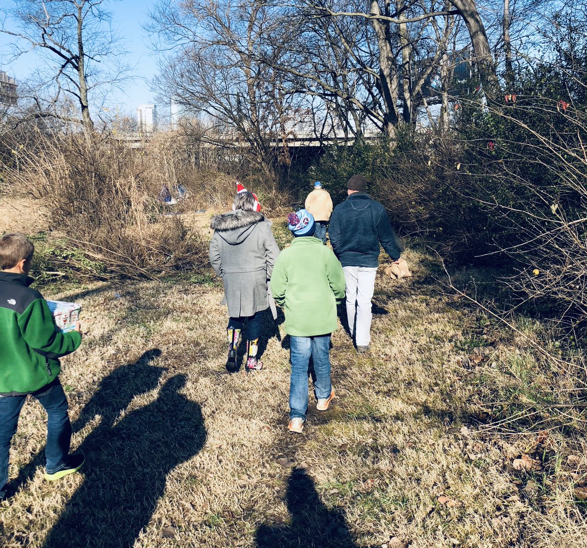 WellHouseNorth's tweet photo. Out this morning with @HSHTennessee spreading Christmas cheer to our homeless friends in Nashville. #ChristmasIsForEveryone #MerryChristmas #Christmas #Nashville https://t.co/aBlQ3JMUiU