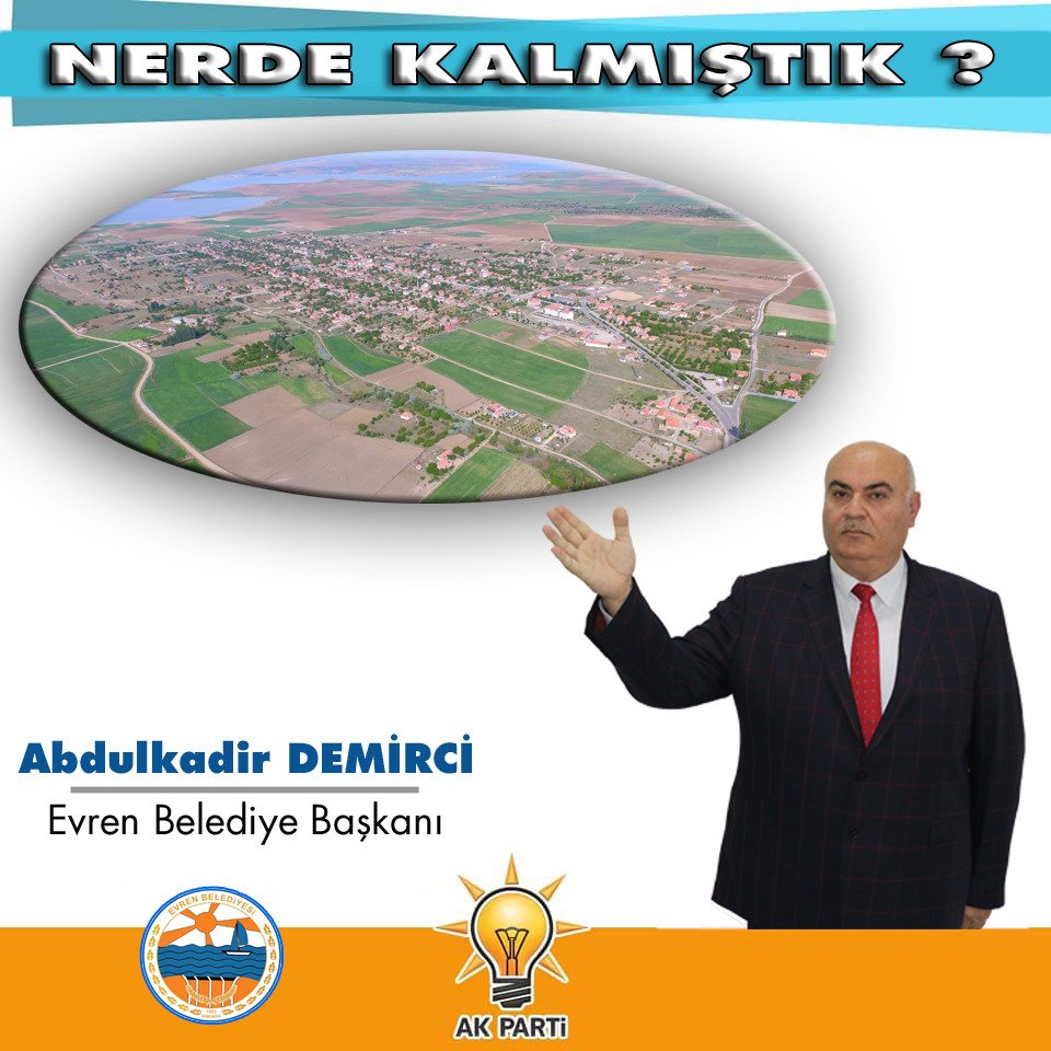 Evren Belediyesi (@evrenbelediye) on Twitter photo 