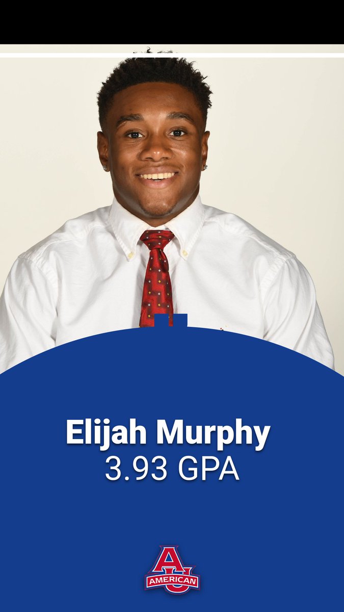 AU_Wrestling's tweet photo. Great semester for @MightyMurph98 #OnandOfftheMat #AmericanMade https://t.co/jWJfMUg28i