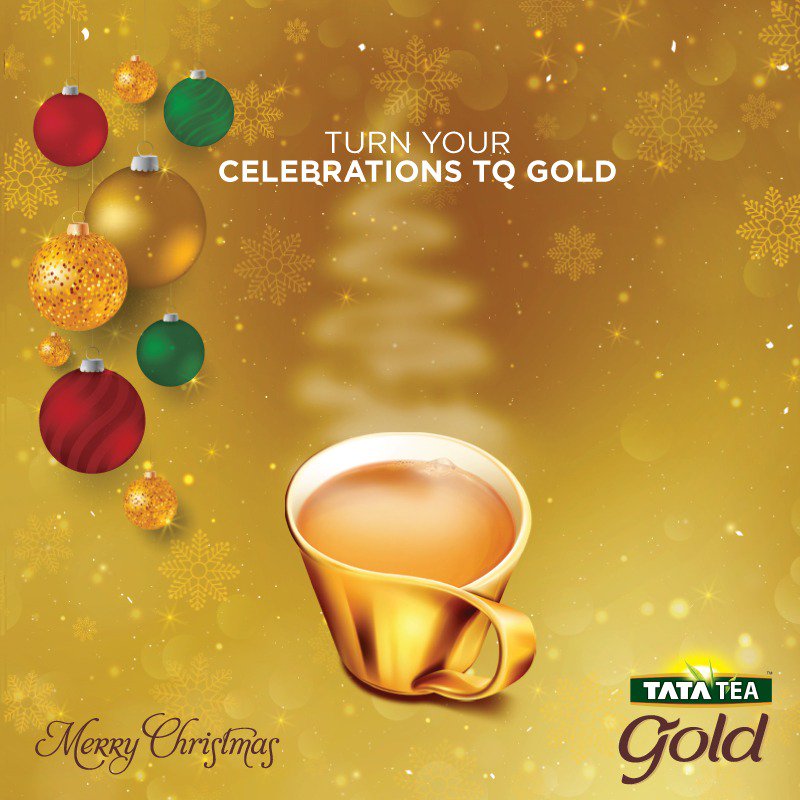 This holiday season, delve into the Rich Taste and Irresistible Aroma of Tata Tea Gold and make your Christmas celebrations merrier than ever.#Christmas  #Celebration #MerryChristmas #Holiday #Season #TataTeaGold
