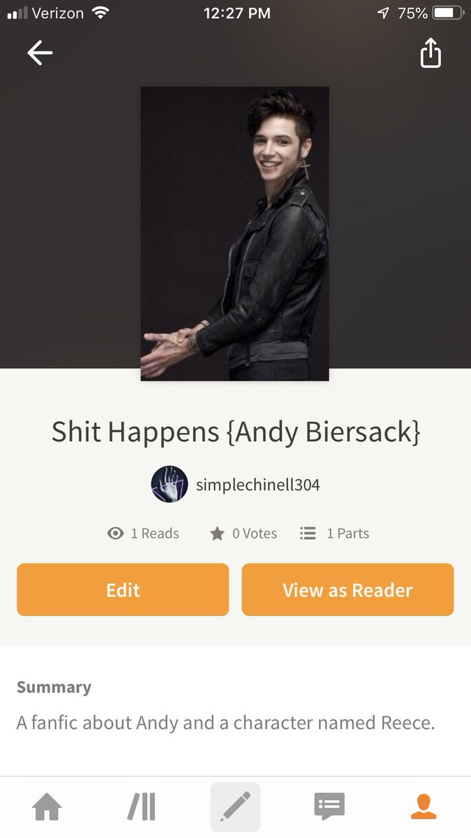 ellsdevaughn20's tweet photo. Follow me on wattpad
#bvbarmy #andyblack #andybiersack #bvb4life #wattpad #fanfiction https://t.co/IsbhtbfVuw