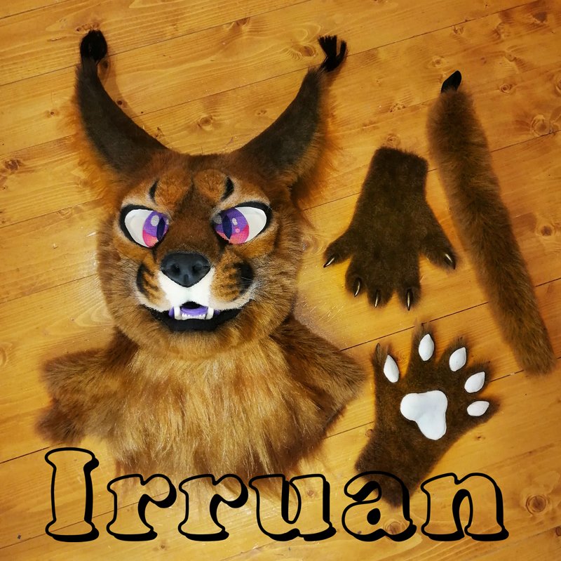 Caracal partial
#fursuiting #caracal #cat