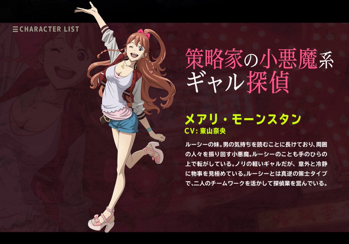 歌舞伎町シャーロックホームズ のアニメ作品紹介 あにちゃん